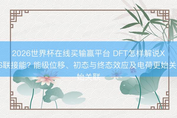 2026世界杯在线买输赢平台 DFT怎样解说XPS联接能? 能级位移、初态与终态效应及电荷更始关联